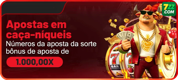 7zz — card com CTA e reforço de bônus, com contraste alto para conversão, pensado para atrair o primeiro clique do